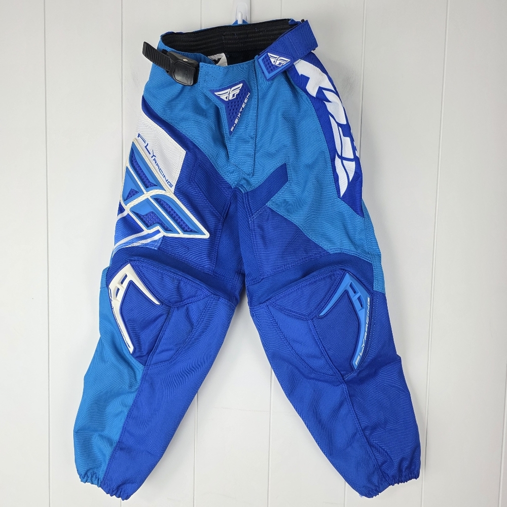 Fly Racing Pants F-16 Blue Size 18 - Picture 14 of 14